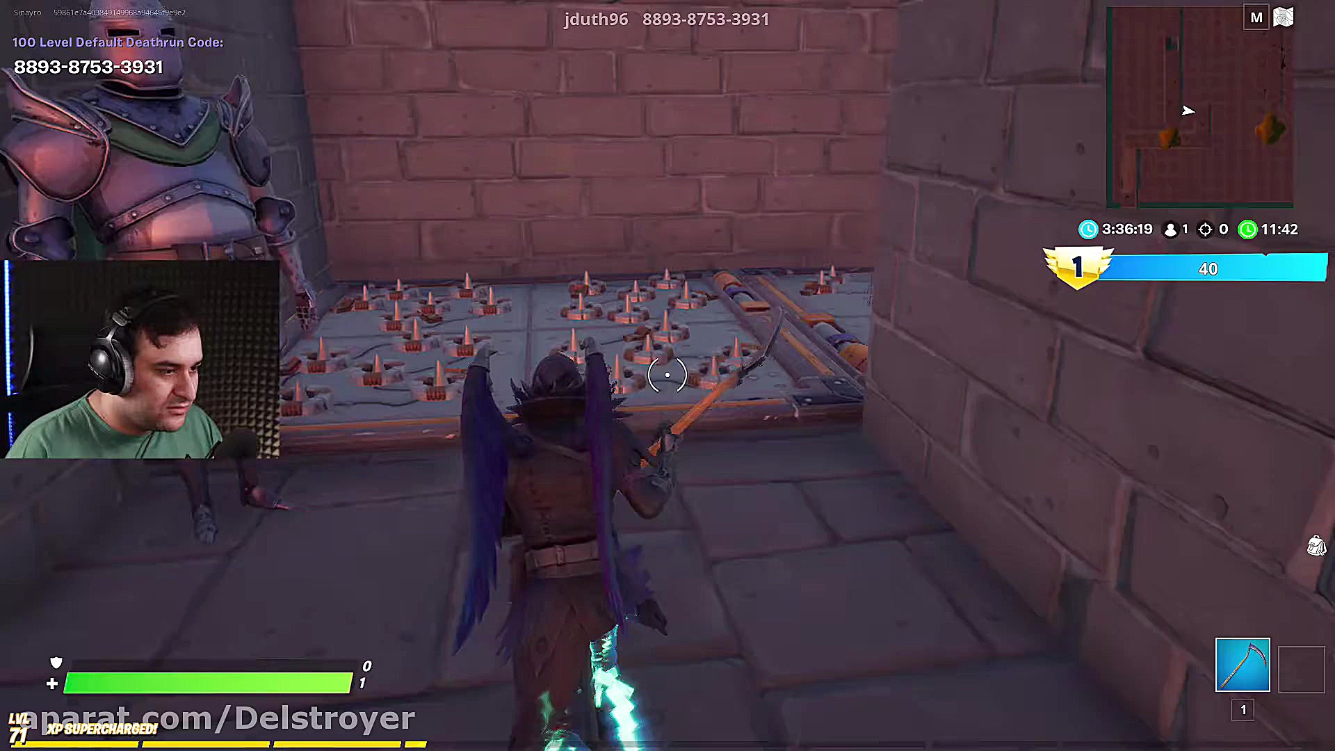 اولین تجربه دِت ران فورتنایت م...