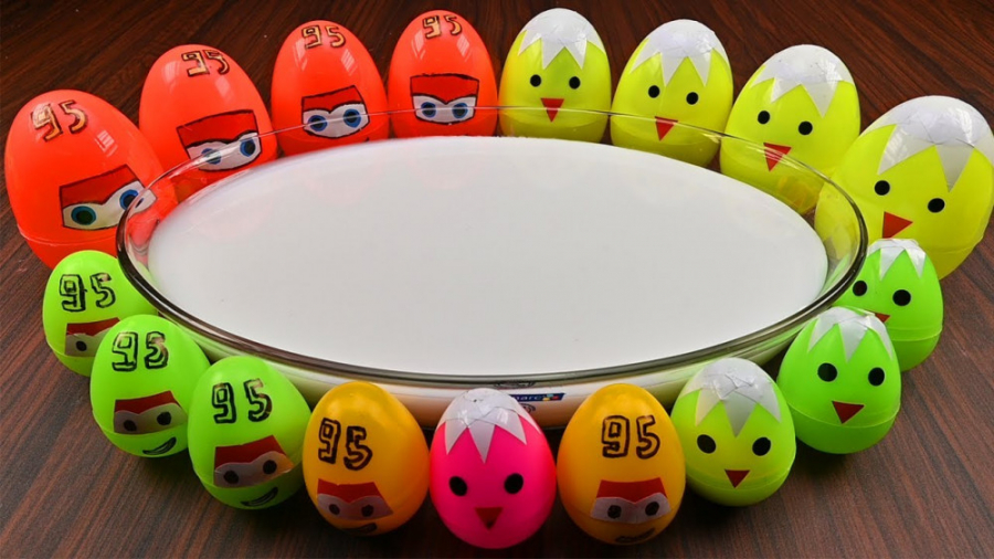 مخلوط اسلایم   اسلایم رنگی و س...