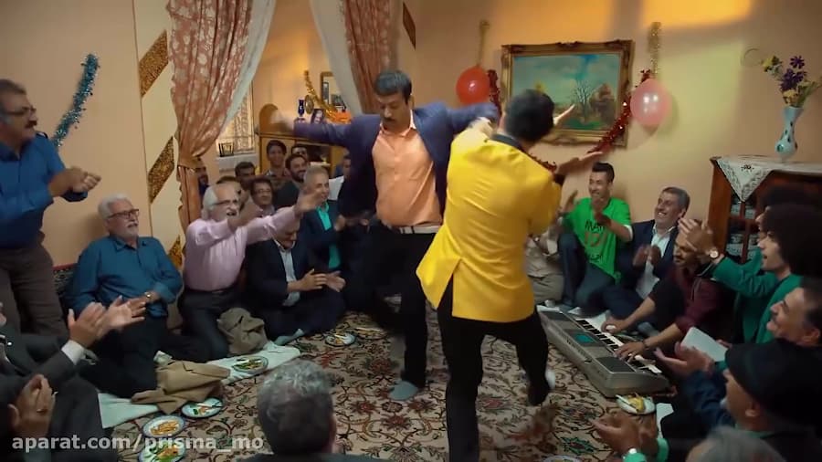 رقص خنده ارسطو و رحمت و بهتاش