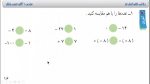آموزش ریاضی سال هفتم