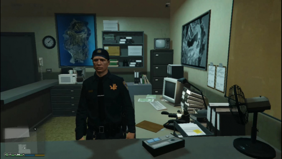 مود پلیس بازی gta v : شریف