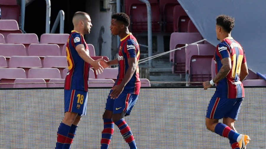 گل آنسو فاتی به رئال مادرید (...