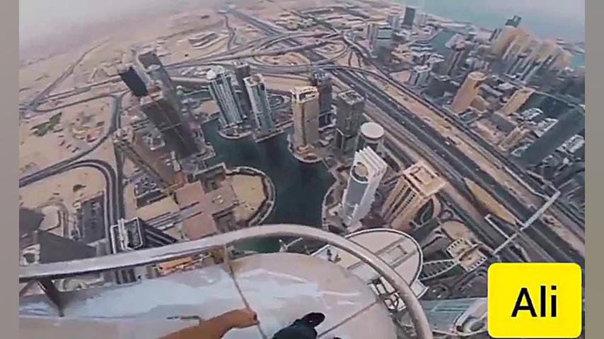 بلندترین نقطه ی برج خلیفه