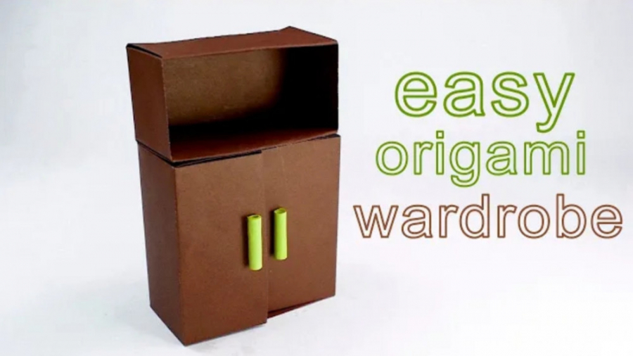 آموزش اوریگامی : ساخت کمد لباس