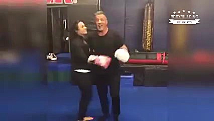 تمرینات بدنسازی راکی در ۷۴ سال...