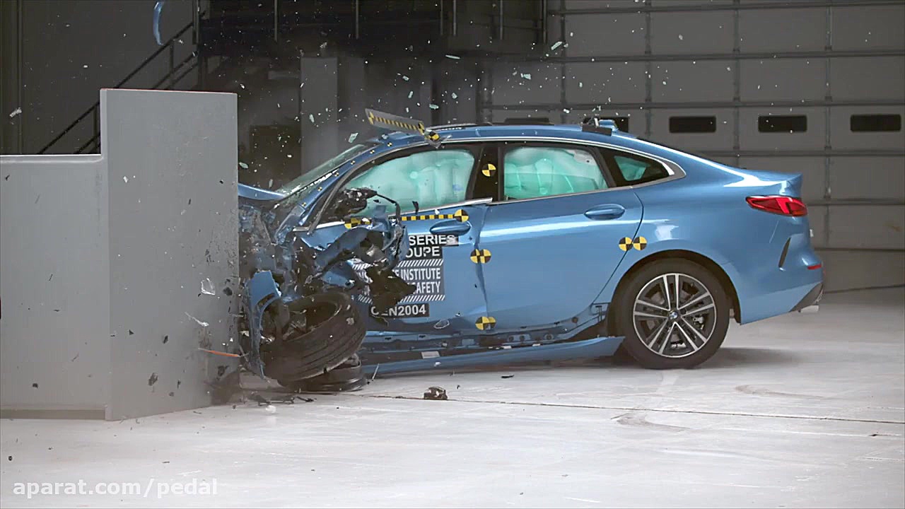 تست تصادف اورلپ ب ام و سری 2 گ...