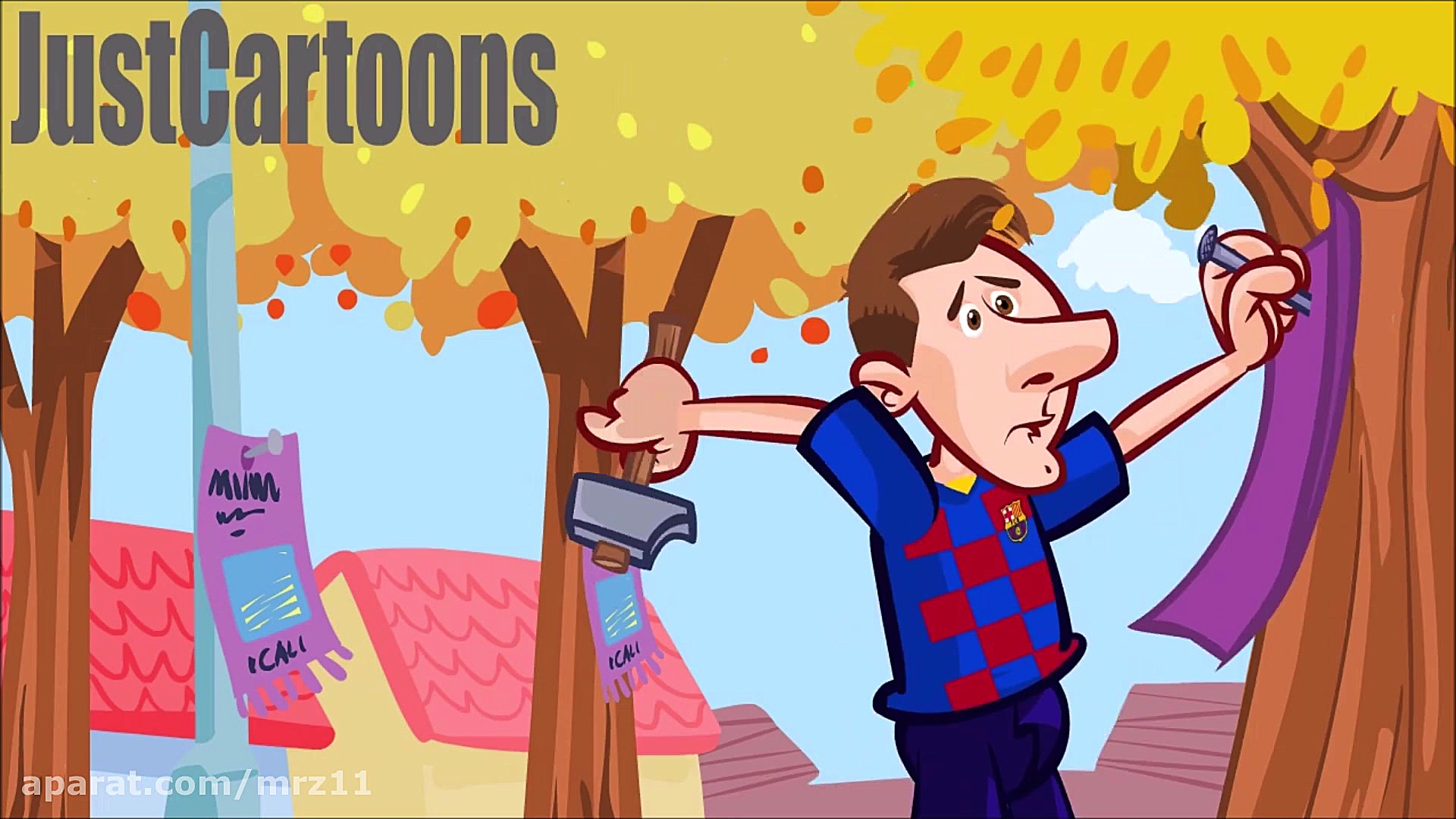 انیمیشن طنز رئال مادرید 3  1 ب...