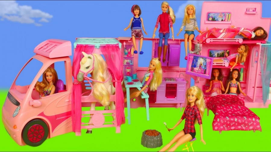 عروسک های باربی خواهران باربی...