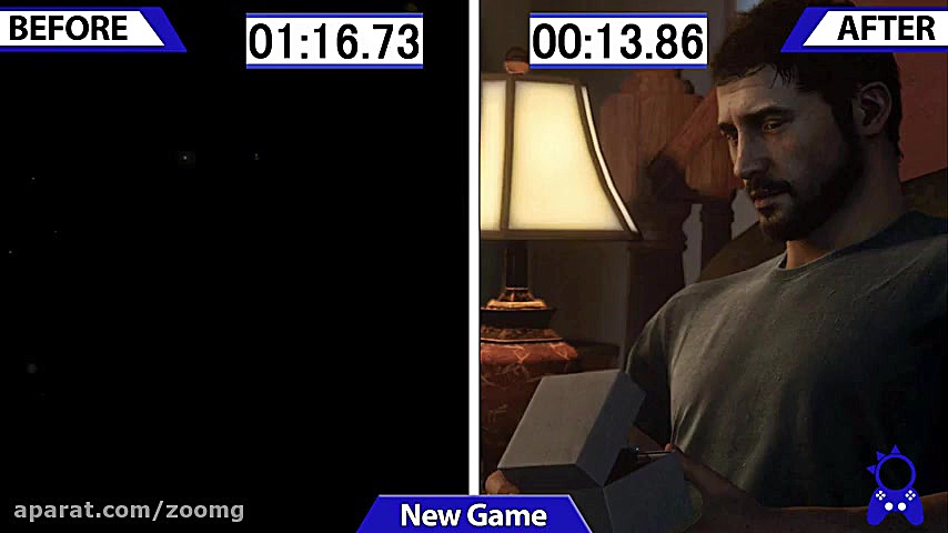 ویدیوی مقایسه سرعت لودینگ بازی...