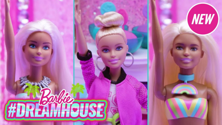 نمایش باربی ها و محصولات باربی