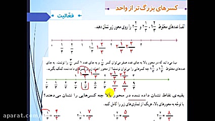 کسر بزرگتر از واحد