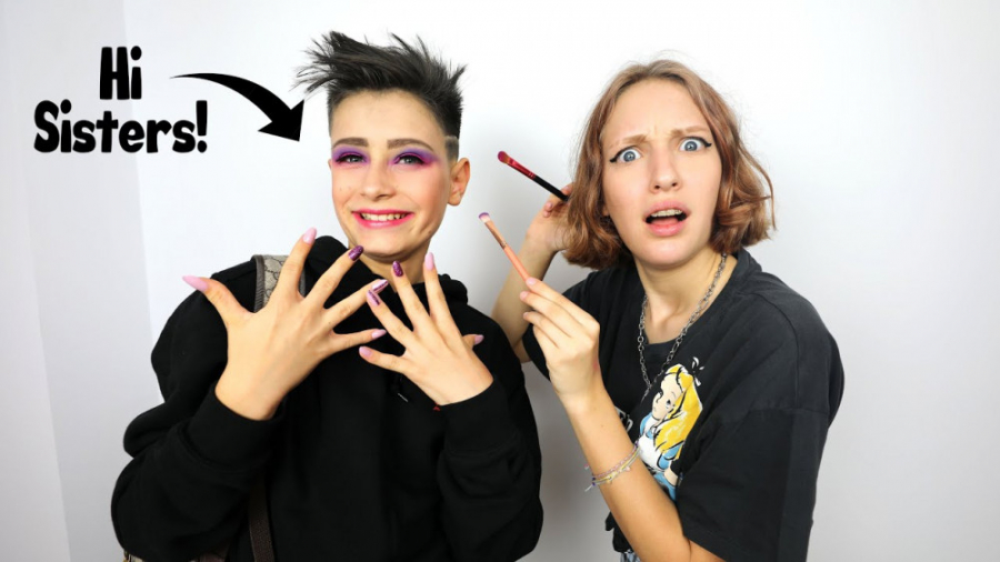 کارینا و رونالد  چالش آرایش رو...