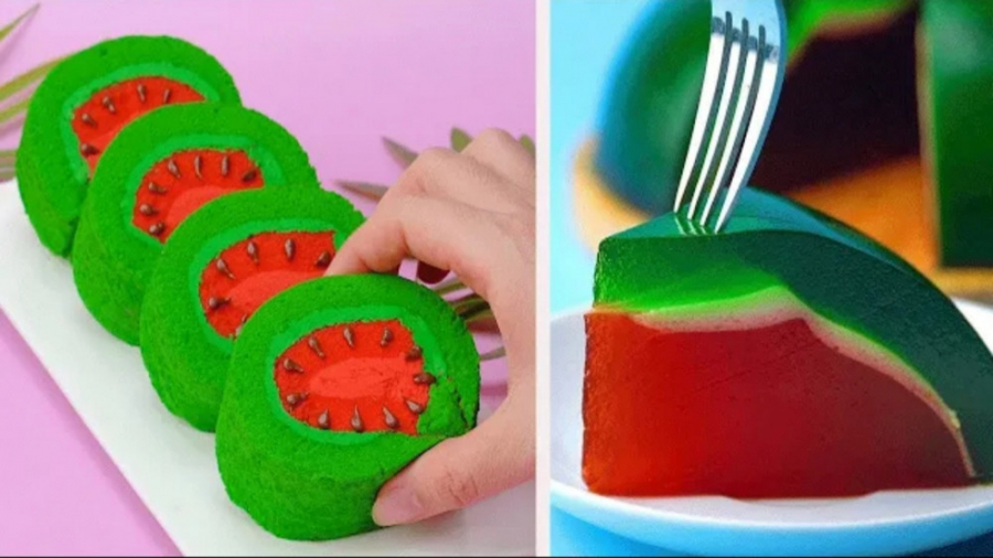 طرز تهیه بهترین کیک هندوانه ای