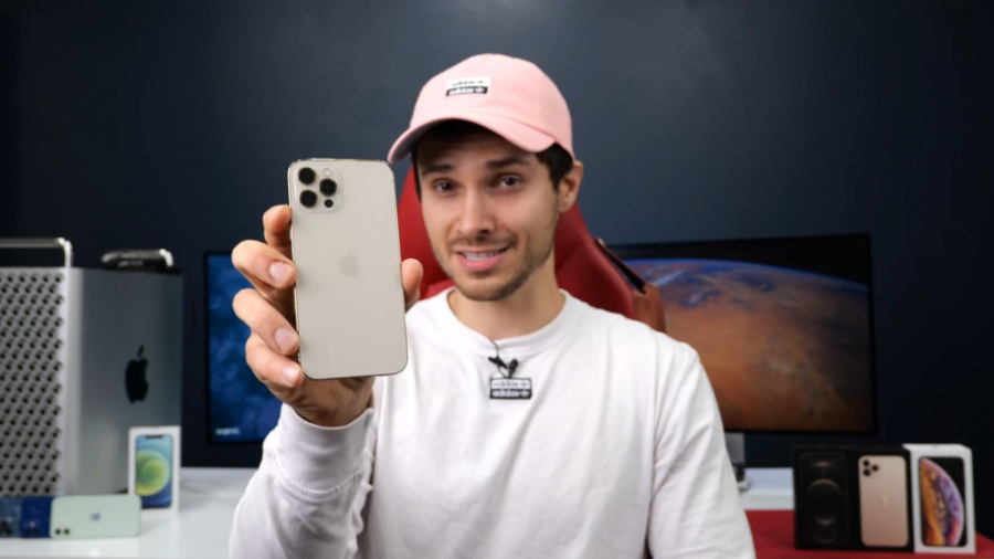 تست سرعت آیفون 12 پرو با آیفون...