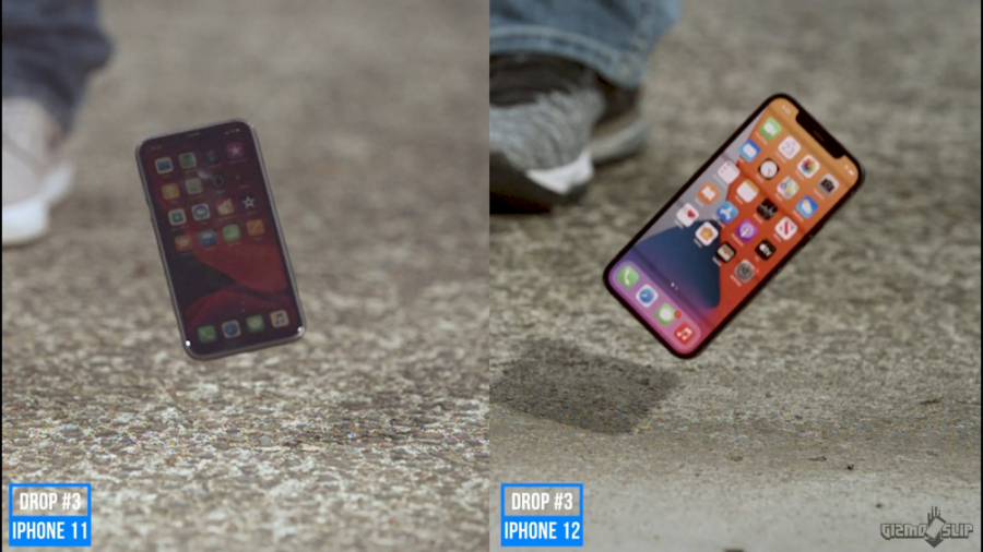 دراپ تست آیفون 12 و آیفون 12 پ...