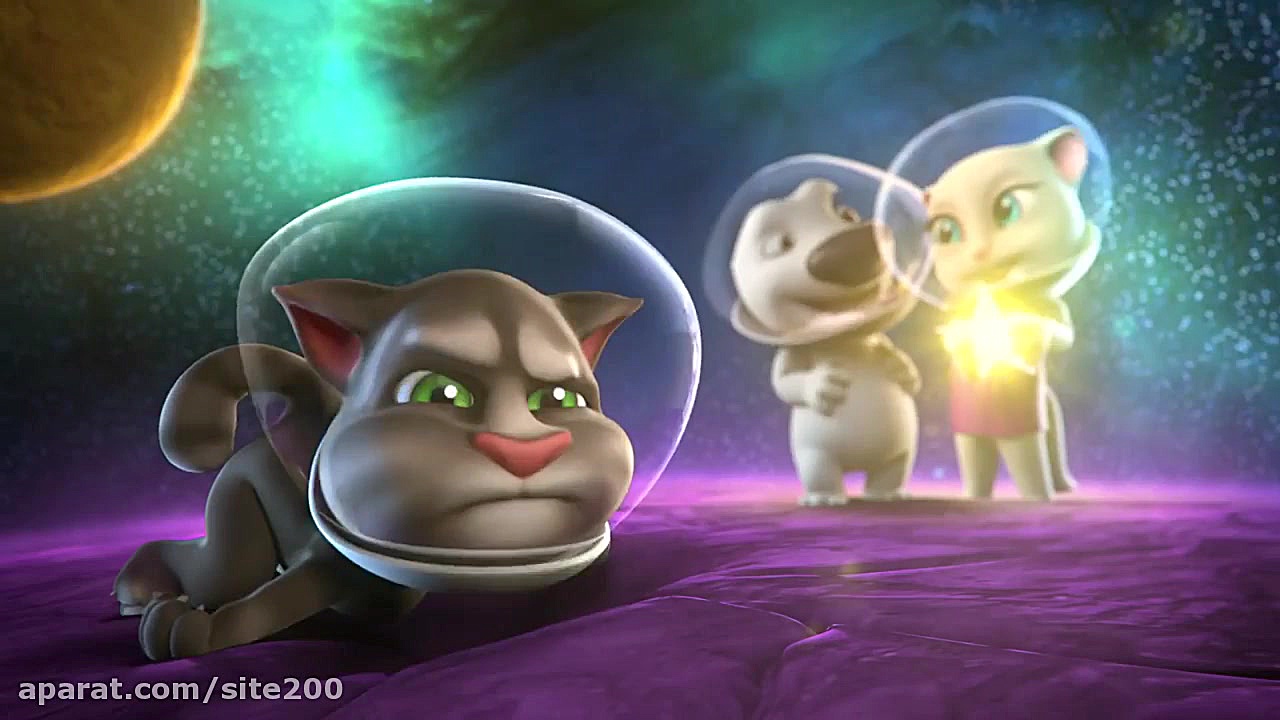 کارتون گربه سخنگو | تام سخنگو...