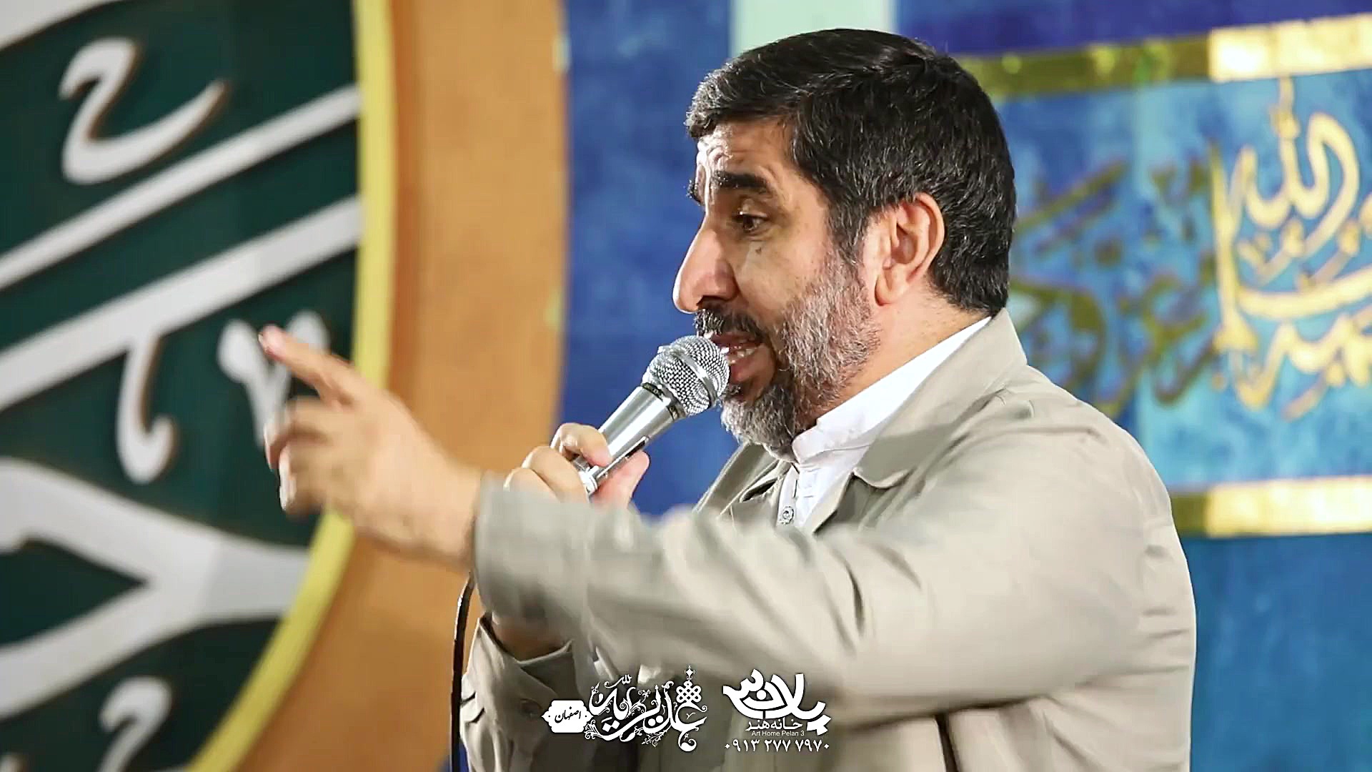 مدح خوانی حاج مهدی سلحشور (بگذ...