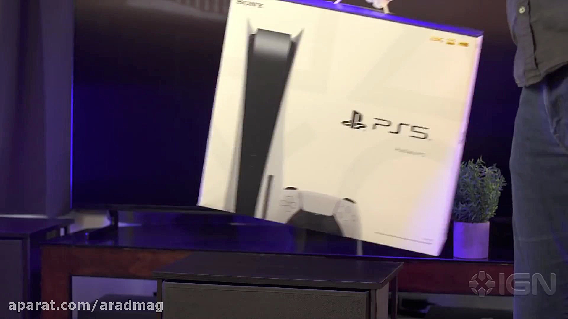 نگاه اولیه به جعبه پلی استیشن...