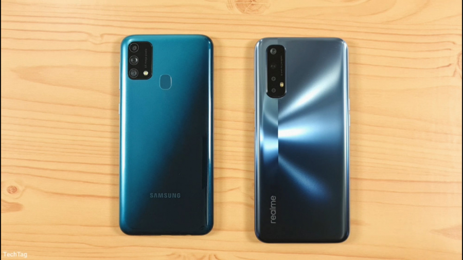 مقایسه سرعت گلکسی F41 با ریلمی...