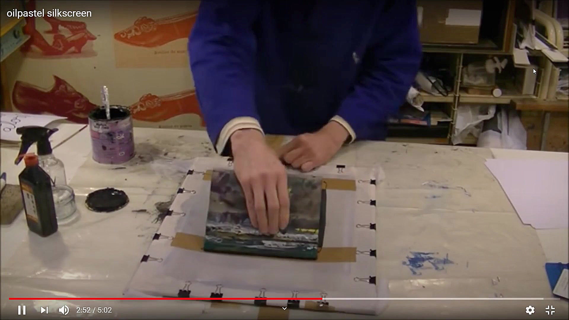 آموزش چاپ سیلک روش پاستل روغنی...