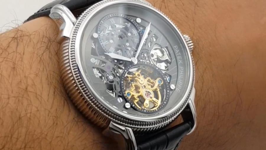 نمایش ساعت مچی اتوماتیک پتک فی...