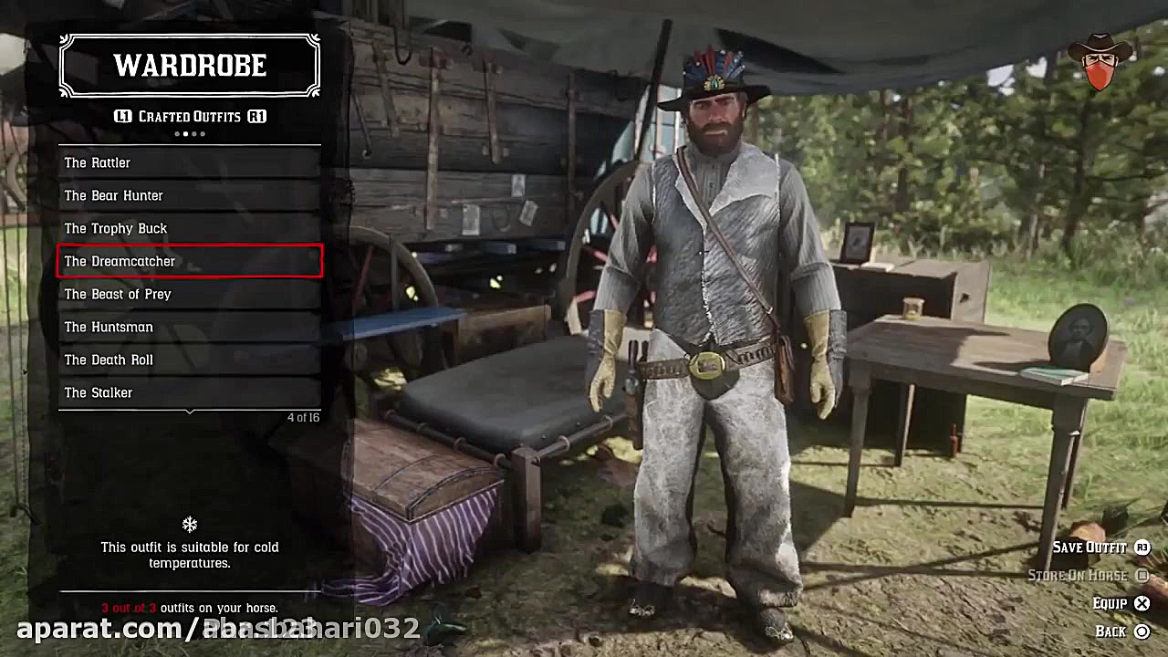 60 ست لباس در Red Dead Redempt...