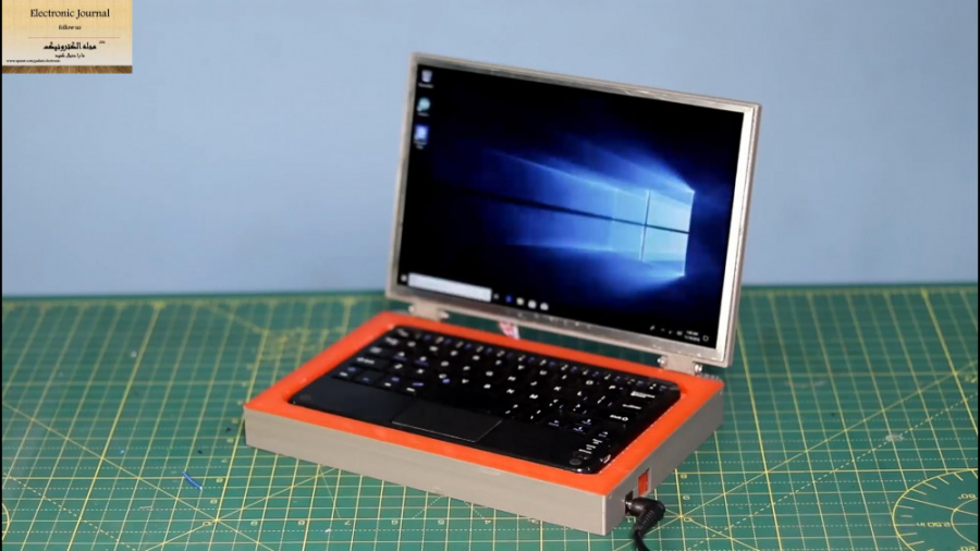 ساخت یک لپ تاپ بسیار ساده
