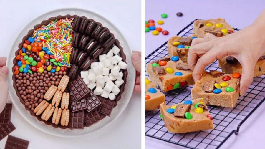 آموزش کیک شکلاتی فانتزی