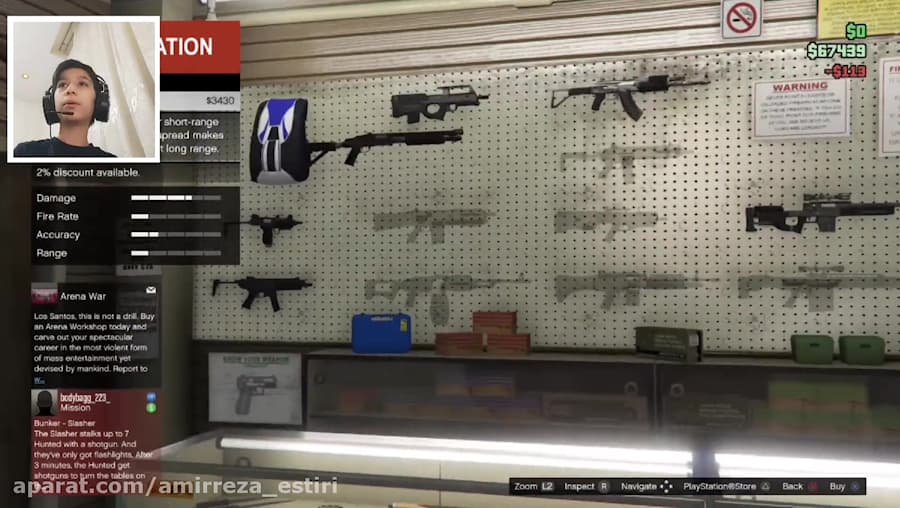 کشتن پلیر ها در GTA V ONLINE.....