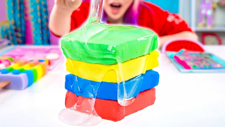 ساخت اسلایم &gt;&gt;&gt; بازی...