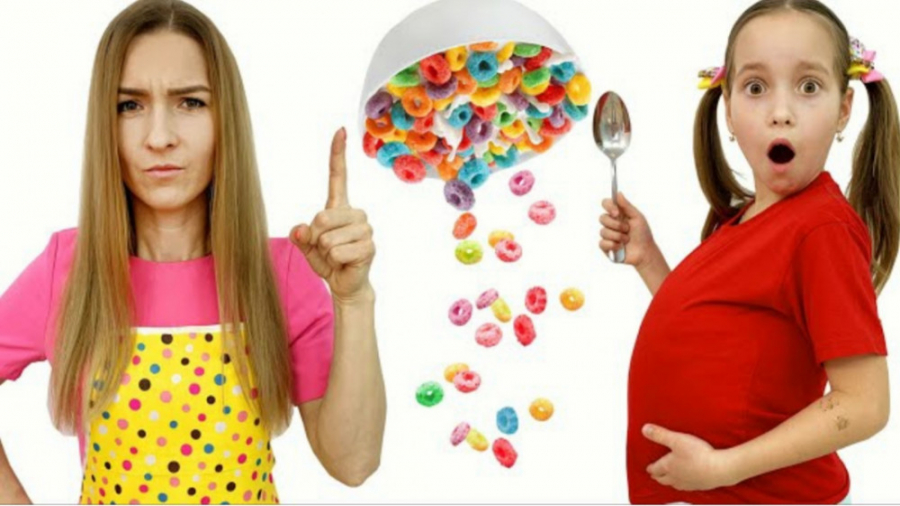 ماجراهای سوفیا : زیاد غذا خورد...