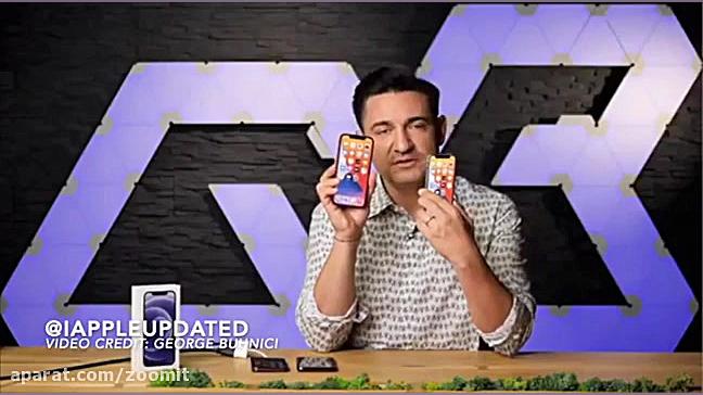 اولین ویدئو منتشر شده از ایفون...