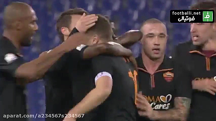 10 گل تماشایی رم با لباس مشکی