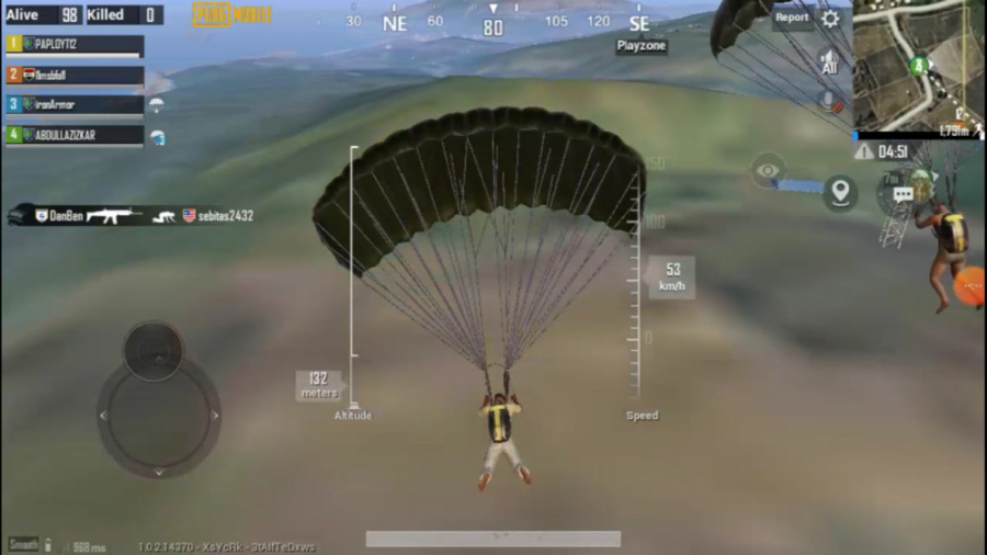 گیم پلی از پانجی موبایل