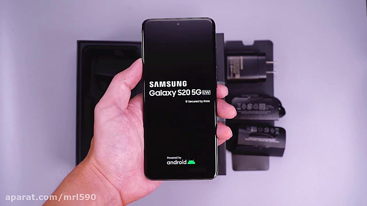 آزمایش ضدآب بودن گوشی سامسونگ...