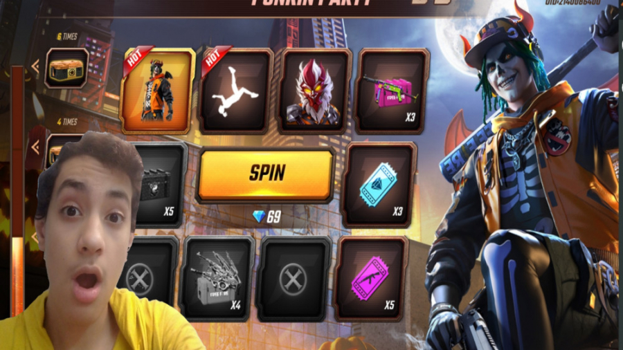 چرخ شانس با نوید ناچو(فری فایر...