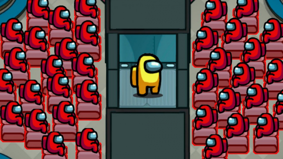 باگ ها و لحضات فان بازی Among...