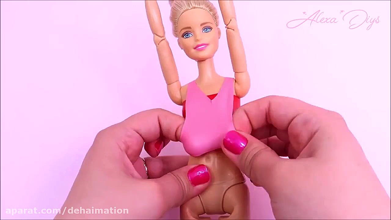 باربی آموزش لباس باربی از بادک...