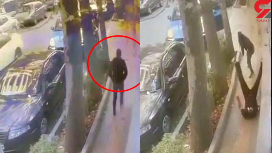 فیلم لحظه سرقت وحشیانه از علی...