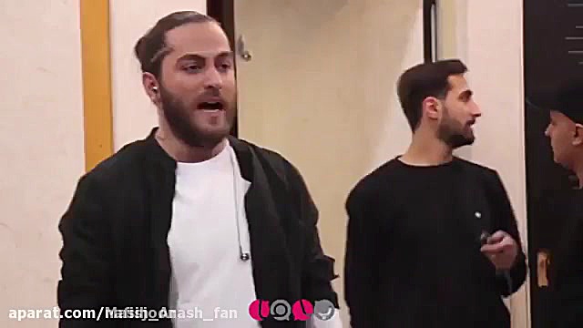 یکی از پشت استیج های کنسرت مسی...