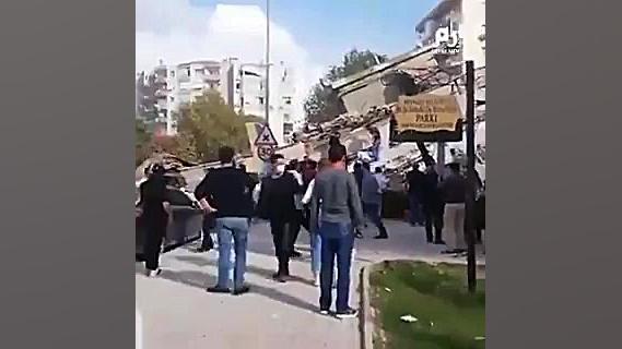 زلزله سنگین در ازمیر ترکیه