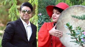 دف نوازی  حجت اشرف زاده  شیراز