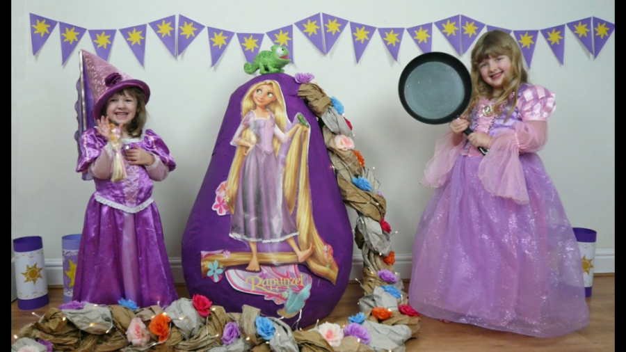 وسایل جالب راپنزل در تخم مرغ ب...