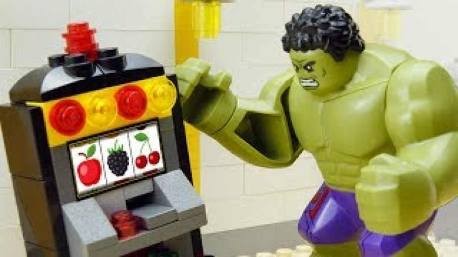 لگو کارتونی هالک و مرد آهنی