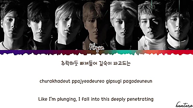 MONSTA X lost in a dream