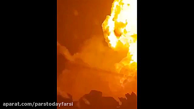 انفجار مهیب در یکی از خطوط نفت...