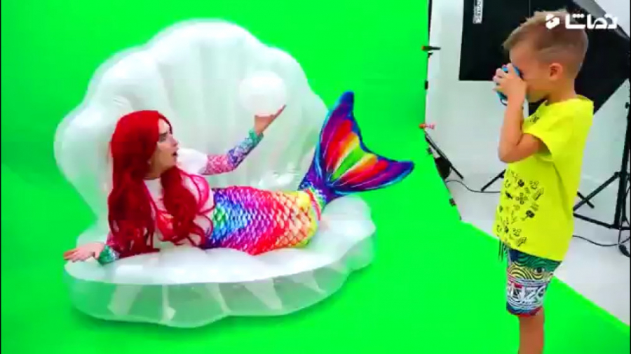 ولاد و نیکیتا پری دریایی ماجرا...