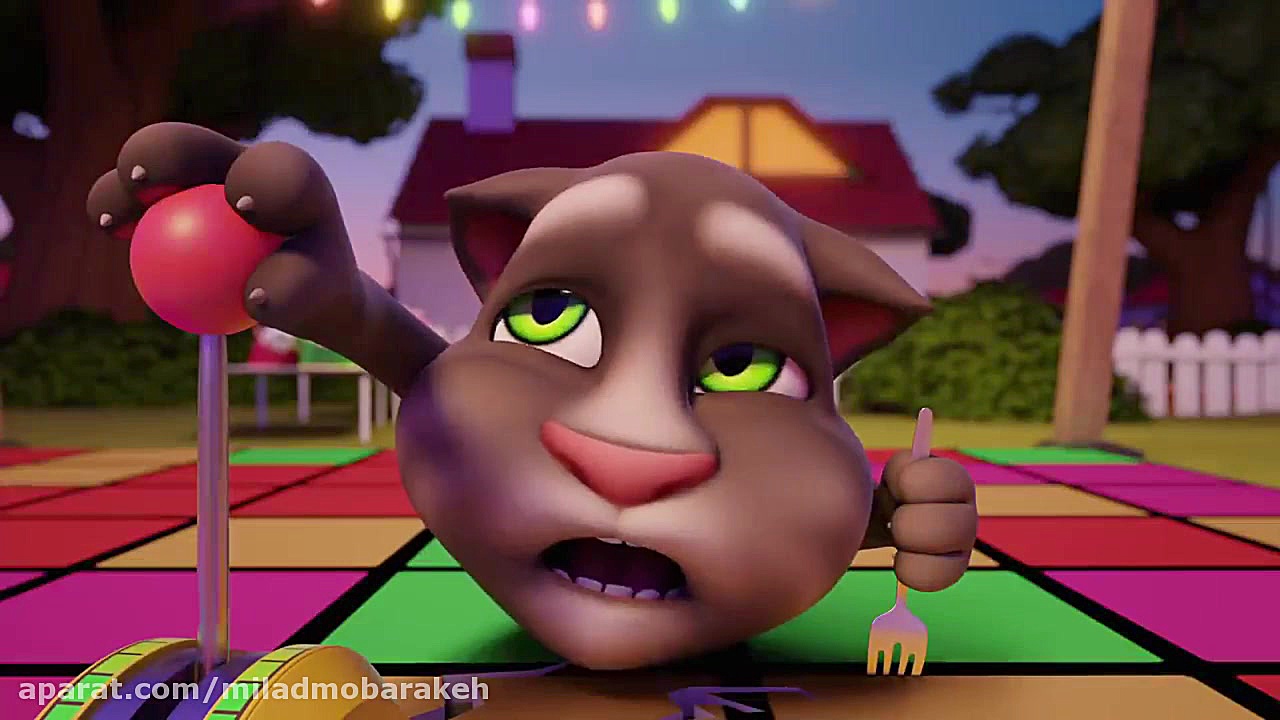 کارتون گربه سخنگو  سر آشپز تام...