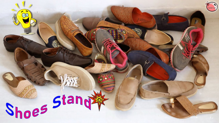 با کاردن و کاغذ رنگی جاکفشی در...