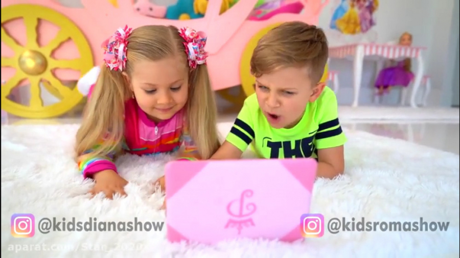 برنامه کودک دیانا و روما  دیان...